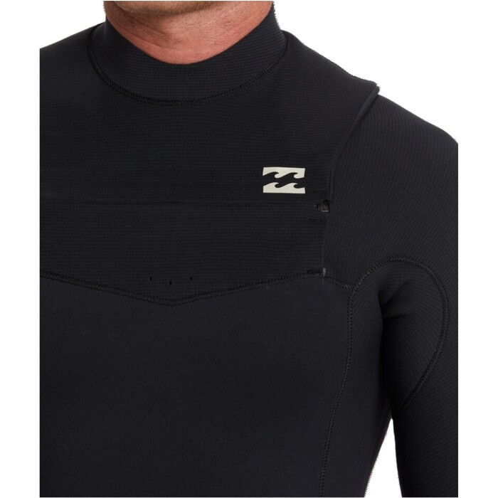 2024 Billabong Mens Revolution Natural 5/4mm Chest Zip Wetsuit ABYW100269 - Black